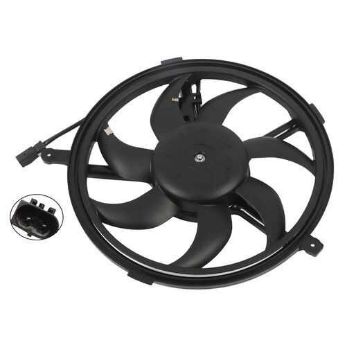 Engine Radiator Cooling Fan Compatible with Cooper Countryman Paceman 2007-2016 L4 1.6L Replace 17422754854 17427541842 621372 622490 Single Fan in Saudi Arabia