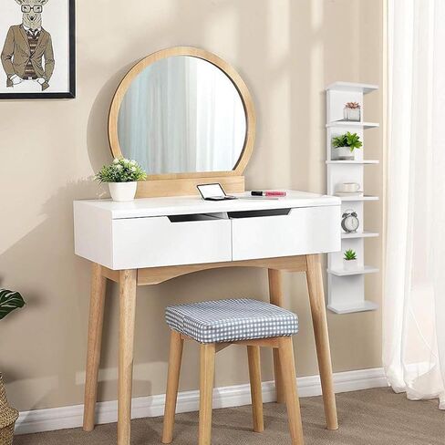 7-Tier Wall Shelf Unit - Compact Display Floating Shelves,Lack Floating Shelf, Vertical Column Wall Decor Mount Float Storage Organizer Tall Tower Shelves for Bedrooms, Living Rooms in Kuwait