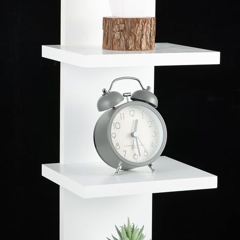 7-Tier Wall Shelf Unit - Compact Display Floating Shelves,Lack Floating Shelf, Vertical Column Wall Decor Mount Float Storage Organizer Tall Tower Shelves for Bedrooms, Living Rooms in Kuwait