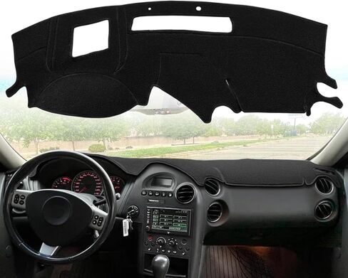 Dash Cover Mat Custom Fit for Pontiac Grand Prix with Sensor Dashboard Pad Cap Carpet Protector (Black) K340A (w/HUD, w/Speaker) in Saudi Arabia