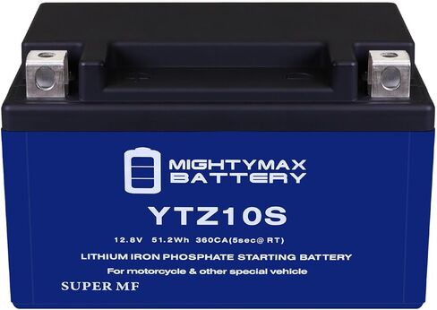 Mighty Max Battery YTZ10S Lithium Replacement Battery compatible with Motobatt YTZ10S in Saudi Arabia