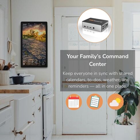 DAKboard CPU v4 - DIY Smart Home Display, Shared Family Calendar & Organizer with to-Dos & Digital Photo Frame in Saudi Arabia