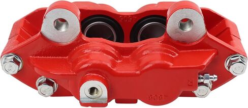 TRQ Performance Front Right Performance Brake Caliper Red Passenger Side Compatible with 2015-2019 Chevrolet Colorado GMC Canyon in Saudi Arabia