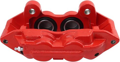 TRQ Performance Front Right Performance Brake Caliper Red Passenger Side Compatible with 2015-2019 Chevrolet Colorado GMC Canyon in Saudi Arabia