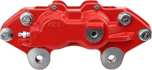 TRQ Performance Front Right Performance Brake Caliper Red Passenger Side Compatible with 2015-2019 Chevrolet Colorado GMC Canyon in Saudi Arabia