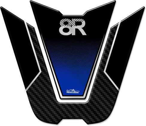 Resin Bike Motorcycle 3D Stickers Compatible with Suzuki GSX 8R 2024-2026 Blue. Bike Tank Protector from Impact and Scratches. Sticker 3D Resin Gadget Moto in Saudi Arabia
