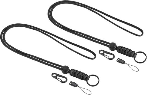 Badge Lanyard Necklace Keychain Cord Metal Clasp Strap for Key Whistle ID Card Badge Holder in Saudi Arabia