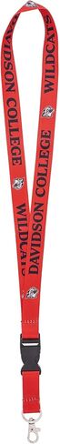 Desert Cactus Davidson College Lanyard Wildcats Car Keys ID Badge Holder Keychain Detachable Breakaway Snap Buckle (Design A) in Saudi Arabia