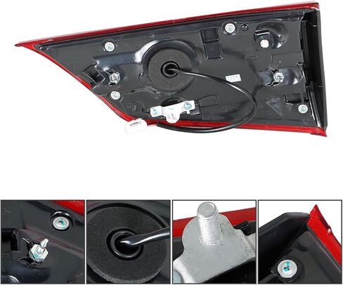 WFLNHB Left Side Inner Tail Light Lamp Assembly Replacement for Mitsubishi Outlander 2016-2020 Driver Side Rear Brake Lamp 8331A185 in Kuwait