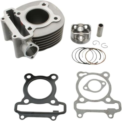 Scooter Cylinder Block Kit 52.4mm Compatible With 125 Citystar Django125 Speedfight 3 Tweet 125cc 4 Stroke in Saudi Arabia