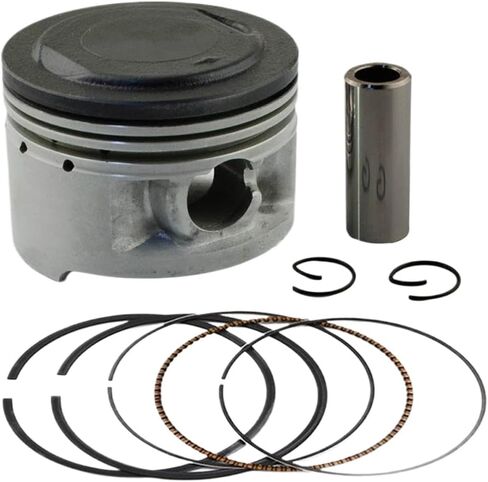 Cylinder Set Piston Rings Base Gasket Kit 49mm Front Rear Assembly Compatible With XV250 Virago in Saudi Arabia