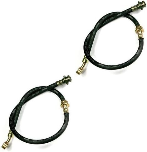 2 Pcs Front Brake Hydraulic Hose Brake Line Hose for Lincoln MKX 3.5L 2007-2010, for Lincoln MKX 3.7L 2011-2015, for Ford Edge 2.0L 2012-2014, for Ford Edge 3.5L 2007-2014 in Saudi Arabia
