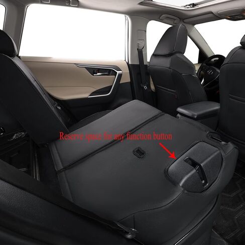 أغطية مقاعد EKR Fusion مناسبة خصيصًا لسيارة Ford Fusion/Energi/Hybrid SE/S/SEL 2013 2014 2015 2016 2017 2018 2019 2020، أغطية مقاعد السيارة لسيارات الدفع الرباعي مجموعة كاملة من الجلد (أسود) in Saudi Arabia