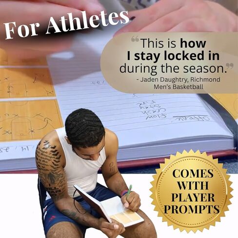 كتاب اللعب لتدريب كرة السلة من The Playbook Journal، مخطط كرة السلة، شكرًا لك هدايا كرة السلة للرجال والنساء، هدية تقدير المدرب، هدايا مدرب كرة السلة للرجال والنساء، هدايا كرة السلة الليلية للكبار للأولاد والبنات، هدايا تقدير مدرب PE in Kuwait