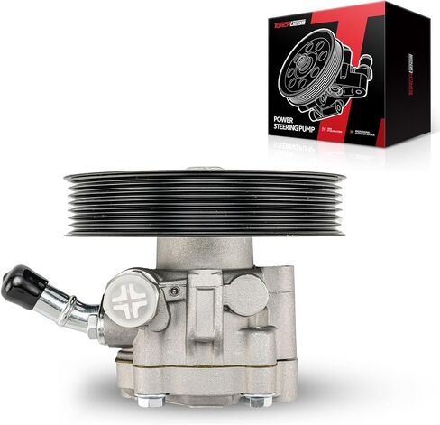 Torchbeam Power Steering Pump Compatible with 2001-2007 Grand Caravan; Town & Country; Voyager; Caravan, 21-5223 Power Steering Pump in Kuwait