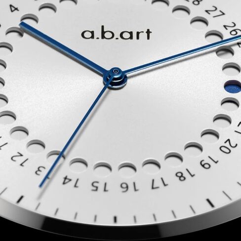 a.b.art Women's Watch, Swiss Parts Quartz Movement, Sapphire Crystal, Date Display, Ultra-Slim Design, Milanese Stainless Steel Strap, Elegant Style, Silver Dial, 36mm, FD36 Series in Saudi Arabia