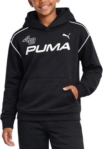 PUMA Boys Hoodie - Athletic Performance Fleece Pullover hoodies for Boys - Cozy Soft Graphic Kids Sweatshirt (Sizes: 8-20) in Kuwait