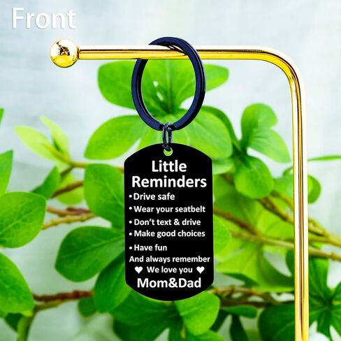 Drive Safe Keychain New Driver Gifts For Son Teen Boys Unique 16 18 21 Birthday Gifts For Him Christmas Graduation Little Reminders Stuff in Kuwait