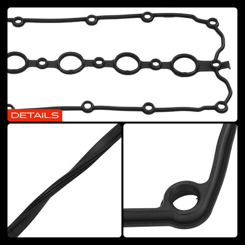 A-Premium Engine Valve Cover Gasket Compatible with Volkswagen Jetta 2005-2014, Passat 2012-2014, Golf 2010-2014, Beetle 2006-2010/2012-2014, Rabbit 2006-2009, 2.5L in Saudi Arabia