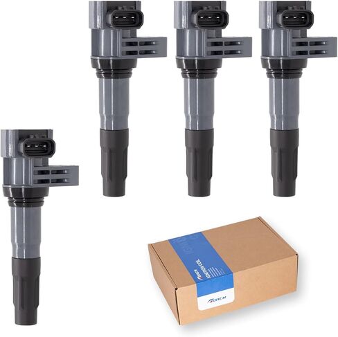 مجموعة TORCH مكونة من 4 ملفات إشعال متوافقة مع BYD F3/Qin/G3/L3/T3-2005 2019 2011 2017 لاستبدال FK044412305 473QE3705100 in Saudi Arabia