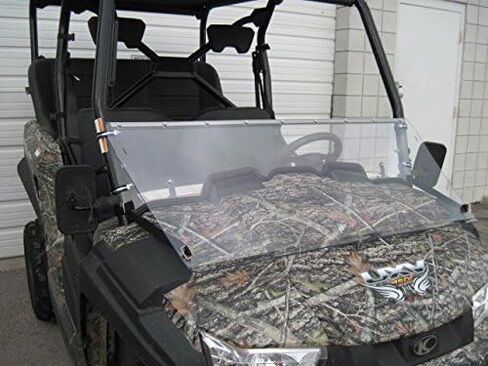 الزجاج الأمامي TerraRider UTV المائل متوافق مع Kymco 450 (2014+) - قياسي 3/16 بوصة in Saudi Arabia