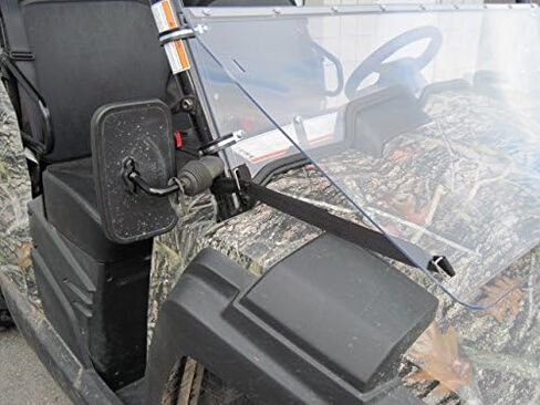 الزجاج الأمامي TerraRider UTV المائل متوافق مع Kymco 450 (2014+) - قياسي 3/16 بوصة in Saudi Arabia