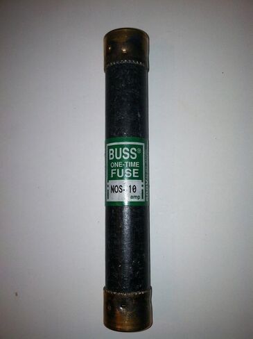 Cooper Bussmann NOS-10 Fuse, Buss One Time in Kuwait