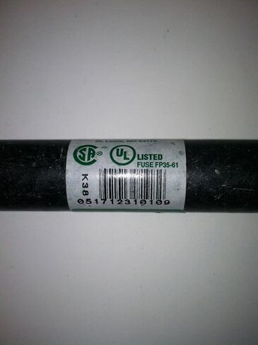 Cooper Bussmann NOS-10 Fuse, Buss One Time in Kuwait