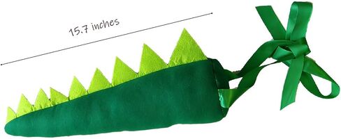 Kirei Sui Crocodile Costume Alligator Tail Dragon Dinosaur Dress Up for Halloween Accessories Adults in Saudi Arabia