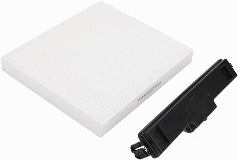 Cngoat41 Automative Interior Conditioning Filter with Door Filter Cover for Dodge Ram 1500 2500 3500 4500 5500 2011-2020, Avenger 2010-2014, Caliber 2009-2012, Journey 2008-2018 in Saudi Arabia