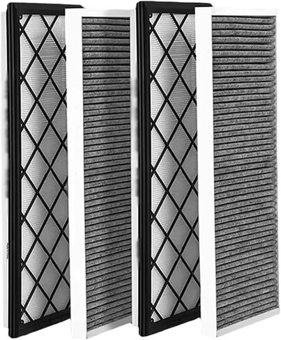 4PCS Activated Carbon Air Conditioning Filter fit for Model Y 2020-2024 - Premium External Cloth Filter in Kuwait