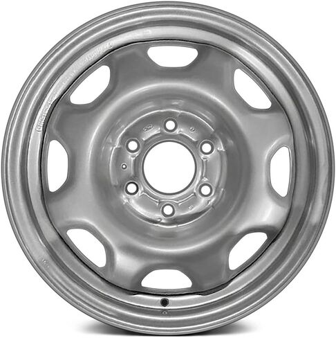 Part Synergy Replacement for 8-Slot Silver 17x7.5 Steel Factory Wheel for Ford F-150 2015-2020 Steel in Saudi Arabia