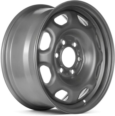 Part Synergy Replacement for 8-Slot Silver 17x7.5 Steel Factory Wheel for Ford F-150 2015-2020 Steel in Saudi Arabia