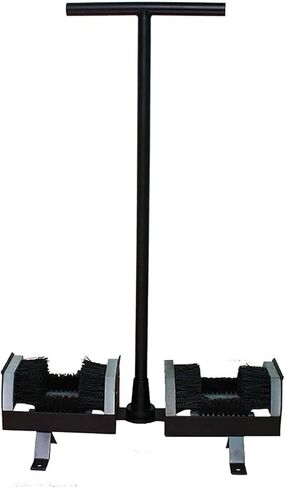 COYEUX Double Sided Shoe Scraper Brush, Boot Scraper Tool, with Handle, Effective Mud Remover, for Front Door Entrance, Farmhouse Garden Outdoor in Kuwait