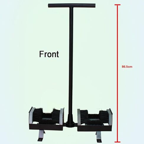 COYEUX Double Sided Shoe Scraper Brush, Boot Scraper Tool, with Handle, Effective Mud Remover, for Front Door Entrance, Farmhouse Garden Outdoor in Kuwait