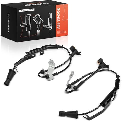 A-Premium 2PCS Front ABS Wheel Speed Sensor Compatible with Dodge, Chrysler, Plymouth Models - Grand Caravan/Town & Country/Grand Voyager/Voyager 1996-2000, Caravan 1996-1999 in Saudi Arabia