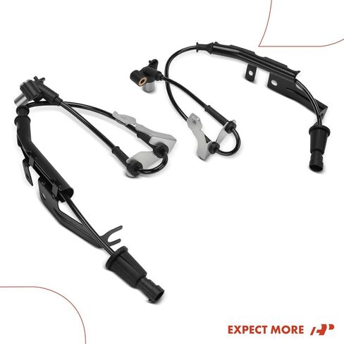 A-Premium 2PCS Front ABS Wheel Speed Sensor Compatible with Dodge, Chrysler, Plymouth Models - Grand Caravan/Town & Country/Grand Voyager/Voyager 1996-2000, Caravan 1996-1999 in Saudi Arabia