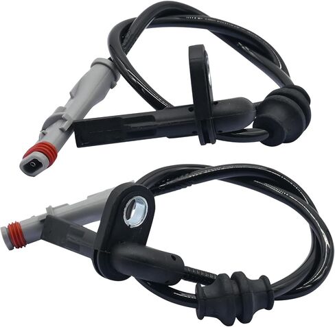 2Pcs Front Left and Right Abs Wheel Speed Sensor for Allure Cascada Elr Lacrosse Regal Xts 12841760 W/Adaptive Damping System W/Sport Suspension W/O Collision Warning System in Saudi Arabia