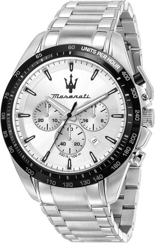 Maserati Men's Watch, Chronograph, Analog, 45mm, TRAGUARDO Collection - R8873612049 in Kuwait