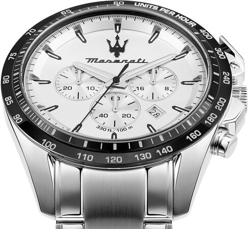 Maserati Men's Watch, Chronograph, Analog, 45mm, TRAGUARDO Collection - R8873612049 in Kuwait