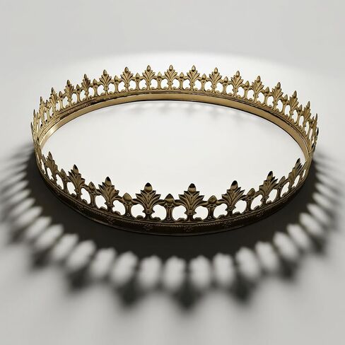 Crown - Made of metal, suitable for various occasions and for both male and female role-playing activities in Saudi Arabia