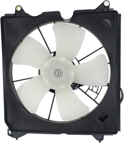 Garage-Pro Radiator Cooling Fan Assembly Set Compatible with 2013-2017 Honda Accord, includes Blade Motor and Shroud Coupe Sedan Single Fan Driver and Passenger in Saudi Arabia