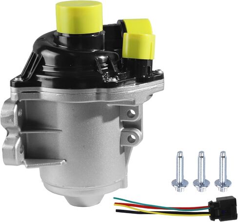 11517632426 Electric Engine Water Pump with Bolts, For BMW E60 E61 E82 E88 E90 F01 135i 335i 335is 335xi 535xi 135is 640i 535i 740i 740Li X1 X3 X4 X5 X6 Z4 3.0L, Replace: A2C59514607, 11517586929 in Kuwait
