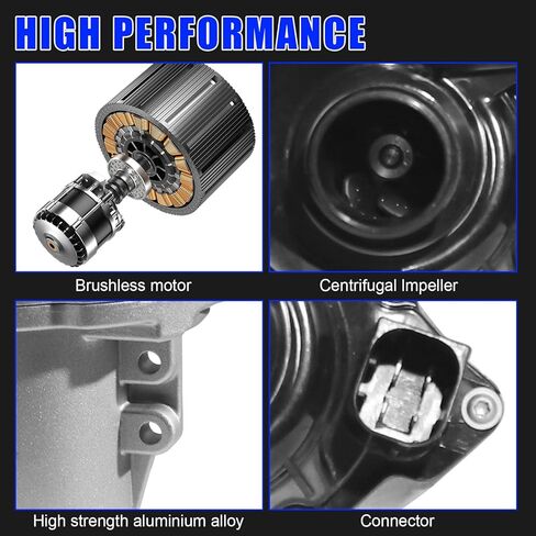 11517632426 Electric Engine Water Pump with Bolts, For BMW E60 E61 E82 E88 E90 F01 135i 335i 335is 335xi 535xi 135is 640i 535i 740i 740Li X1 X3 X4 X5 X6 Z4 3.0L, Replace: A2C59514607, 11517586929 in Kuwait