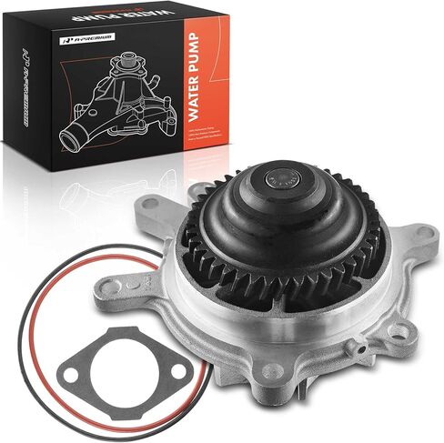 مضخة مياه للمحرك A-Premium مع حشية متوافقة مع سيارة Chevy GMC - C4500/5500 Kodiak 2003-2005، Silverado 2500HD/3500 2001-2005، Sierra 2500HD/3500 2001-2005، V8 6.6L Turbo Diesel in Saudi Arabia