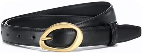 Women's Belt Pin Buckle PU Leather Casual Fashion Waist Belt 100cm 110cm in Saudi Arabia