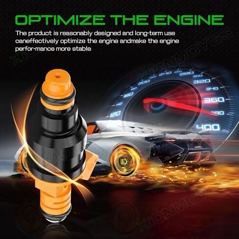 0280150943 Fuel Injectors Replaces 0280150718 0280150939 0280150909 822-11111, Compatible for Ford, Lincoln, Mercury, Mustang Vehicles | 4.6L 5.0L 5.4L 5.8L | E150, E250, E350, F150, F250, F350, 8PCS in Kuwait