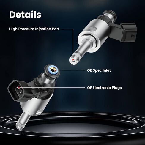Fuel Injectors Compatible with Toyota Highlander 2017-2023 Camry 2018-2023 Tacoma 2016-2023 Sienna 2017-2020 Avalon 2019-2022 ES350 RX350 2020-2022,3.5L,Upgrade GDI Set of 6,232500P090 in Kuwait