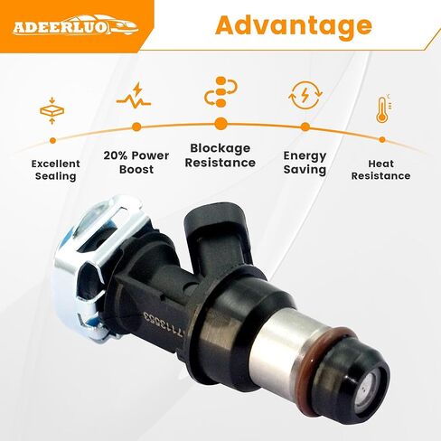 محاقن الوقود 8 قطعة تناسب تشيفي سيلفرادو 1500 2500 HD 3500 تاهو لجي إم سي سييرا يوكون لكاديلاك إسكاليد لبويك راينر 4.8L 5.3L 6.0L 2001-2007, 17113553 FJ315 in Kuwait