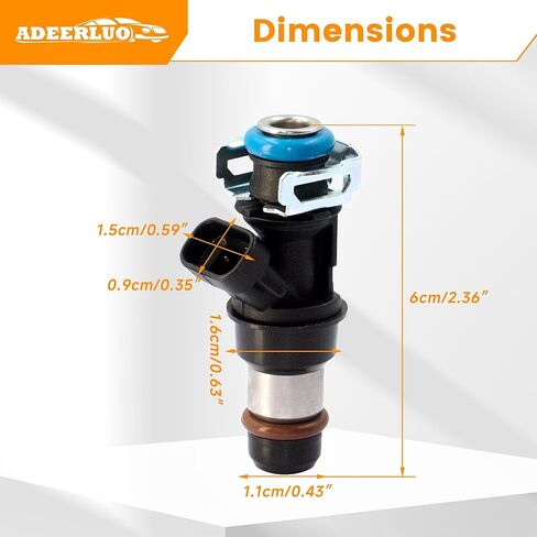 محاقن الوقود 8 قطعة تناسب تشيفي سيلفرادو 1500 2500 HD 3500 تاهو لجي إم سي سييرا يوكون لكاديلاك إسكاليد لبويك راينر 4.8L 5.3L 6.0L 2001-2007, 17113553 FJ315 in Kuwait